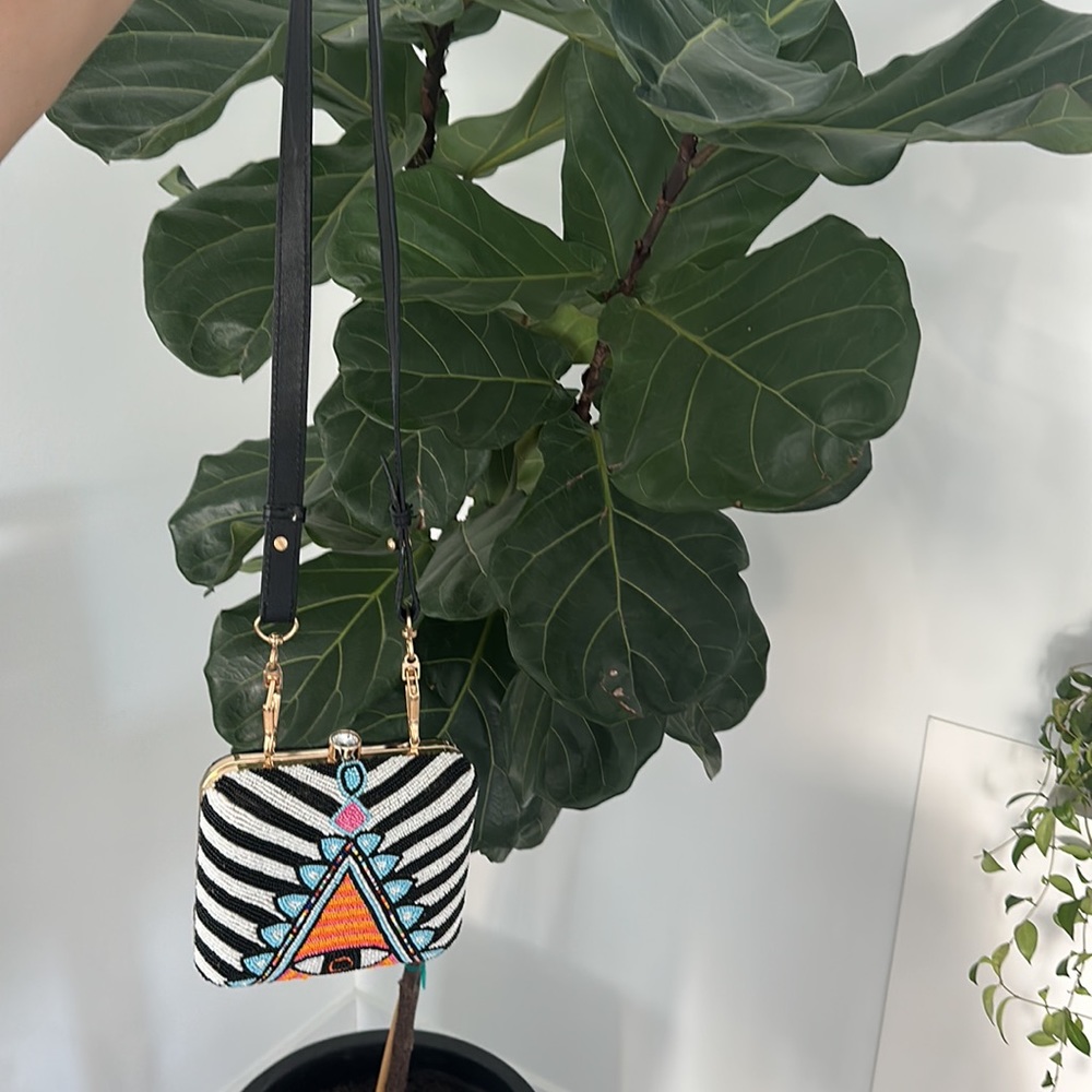 Evil eye hand beaded 🧿 bag - Picture 5 of 12